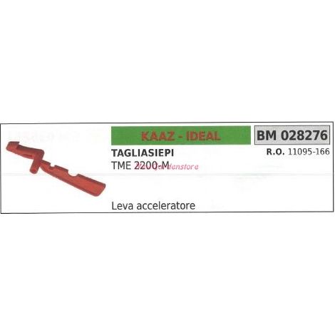 Leva acceleratore KAAZ tagliasiepe TM 2200-M 028276