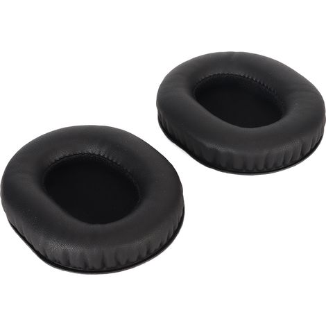 Coussinets d'oreille de rechange en cuir protéiné, confortables et élastiques, pour casque ATH M70X. (1/5)