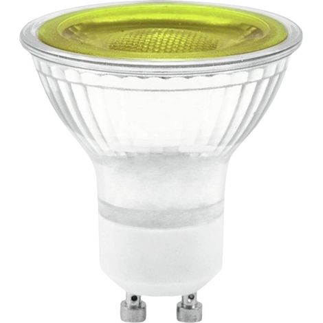 Omnilux Lampadina LED per effetti 230 V GU10 7 W Giallo