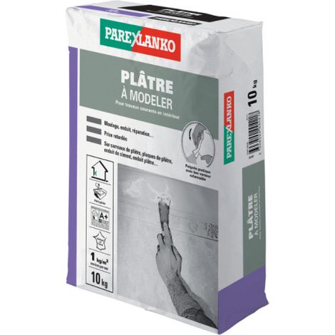 PAREXLANKO Yeso para modelar - 10kg - 02805