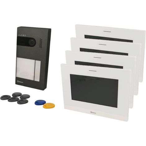 Kit visiophone GOLMAR Soul 7" 4 écrans