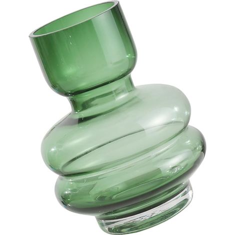 Vase en Verre Transparent Hydroponique 1 Pièce Style Nordique Décor de Table pour Fleurs Vase à Bourgeons pour Salon et Bureau Ornement Décoratif Maison (1/5)