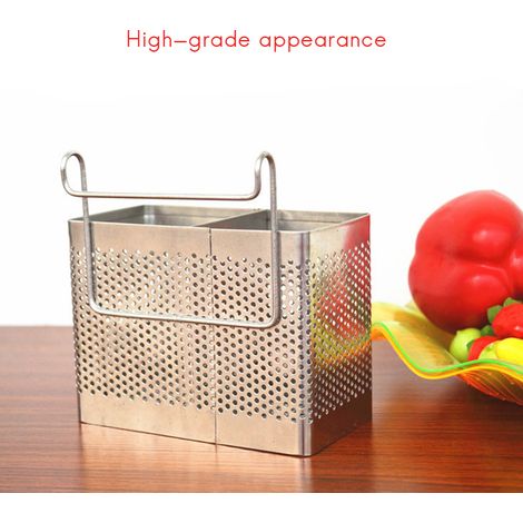 Range-Couverts Cuisine Acier Inoxydable 201 Support Rangement Couverts Couverts Plateaux Organisateur Vaisselle (1/2)