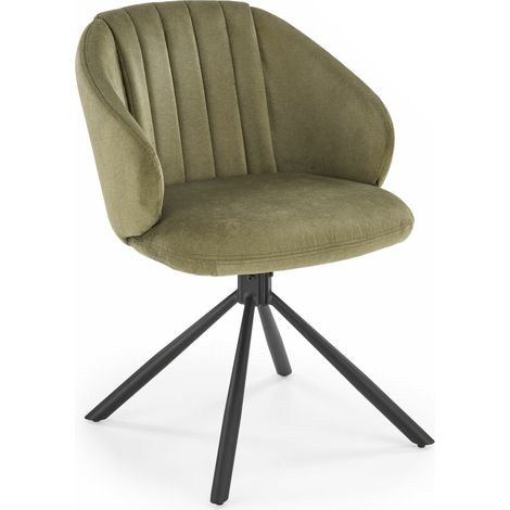Silla Houston 1871, Olivo claro, 80x57x60cm, Tapiz, Metálico
