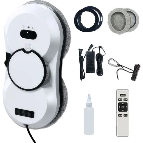 Fensterputzroboter, Fernbedienung, automatische Wassersprühung, A-5600Pa (1/2)