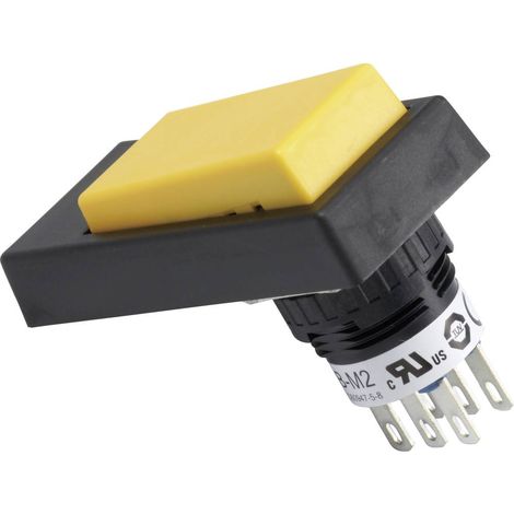 Idec HE3B-M2 HE3B-M2 Interruttore a bilanciere 125 V/AC, 30 V/DC 3 A 1 x On/Off/On Permanente (L x L) 54 mm x 25 mm IP4