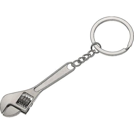 Clé à molette portable Porte-clés Mini outil à main Clé à molette en métal Porte-clés Outils Modèle