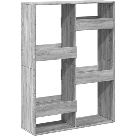Maison Exclusive - Estantería de madera de ingeniería gris Sonoma
