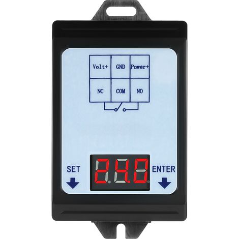 Relé de control de carga y descarga con detección de voltaje de 680 V CC y carcasa (1/5)