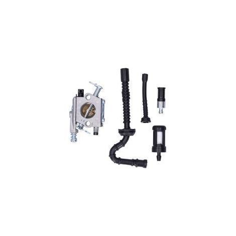 ALLIANDISKit de carburateur en fer avec accessoires de filtre à air pour STIHL 021 023 MS210 MS250 MS230 (1/5)