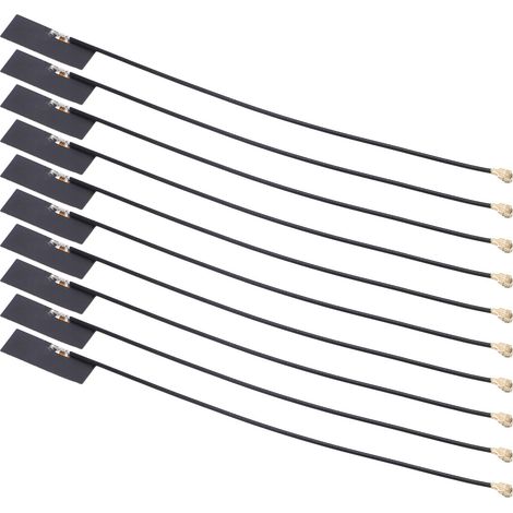 10 antennes internes Wi-Fi, transmission stable 2,4 GHz, signal puissant, gain élevé, interface IPEX (1/5)