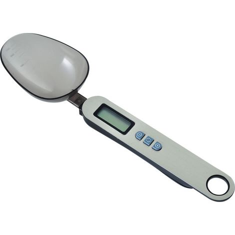 Multifunctional food scale, measuring spoon with graduation 0.1 g up to 500 g, kitchen scale for spices & herbs, precision scale 0.01 G, mini scale (1/5)