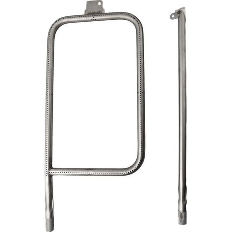 Tube de brûleur 65032 pour barbecues à gaz Weber Q320 Q300 Q3200 56 cm en acier inoxydable 304 pièces de rechange (B)