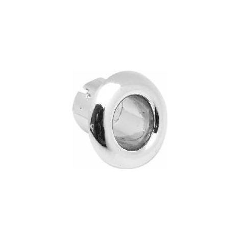 GHIERA GETTO PARABOLICO IN ABS PER FORO VASO-BIDET Misura: Diam. 13