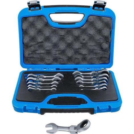 Set chiavi cricchetto bgs acciaio cromo vanadio 8 19 mm