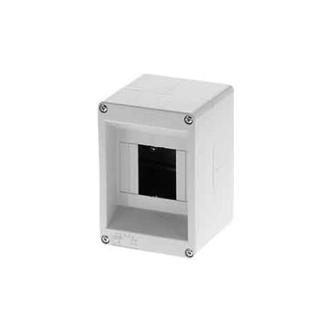 CENTRALINO DA PARETE C/BINARIO DIN 4 Moduli - 130x90x90 mm -