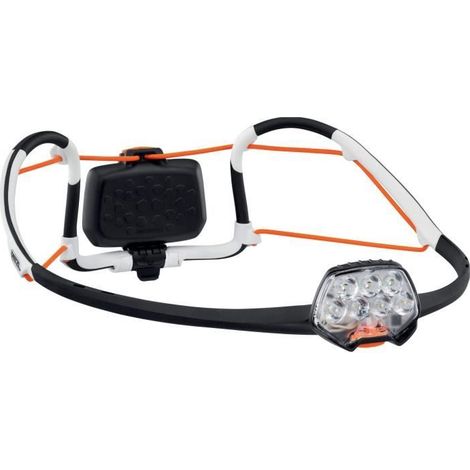 Multi-beam headlamp - PETZL - IKO CORE - 500 lumens - Airfit headband - Rechargeable battery included - Black and white (1/5)