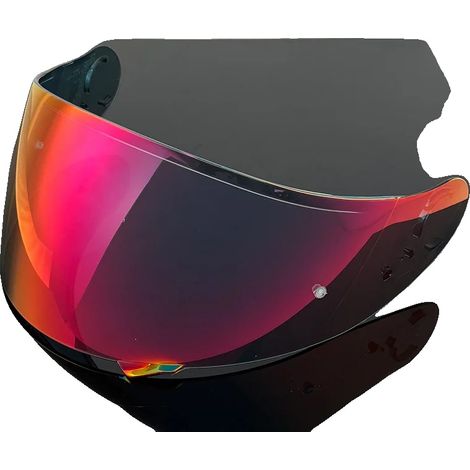 Visera, protección UV, revestimiento antiarañazos, Revo Rose Red (1/2)