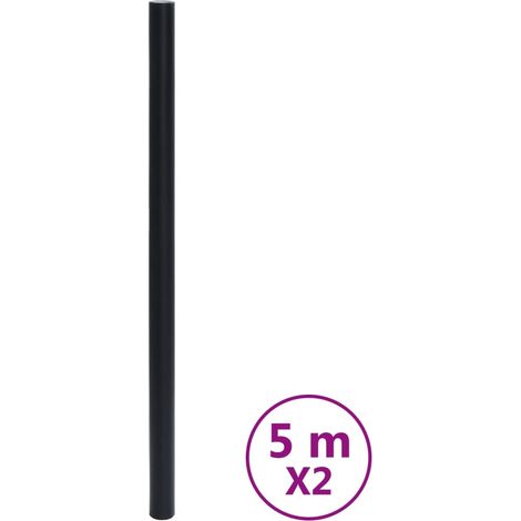 Autocollants auto-adhésifs pour meuble noir mat 90x500 cm PVC CFW54973 (1/5)