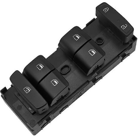 Interrupteur de lève-vitre électrique avant gauche (conduite à droite) 93571-BV000 pour Hyundai Creta 20-24, bouton de commande principal de lève-vitre 93571BV000 (1/5)