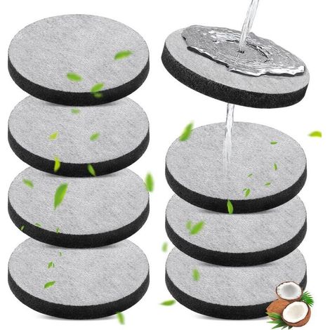 Die 8er-Packung Filter entfernt effektiv Chlor, Partikel und Verunreinigungen aus Wasserflaschen. (1/5)