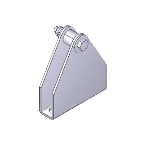 Etrier pour fixation supérieure ressort - G2080 G2081 CAME 119RIG148 (1/3)