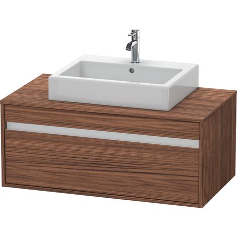 Duravit Ketho lavabo sobre encimera, suspendido, 1000x426x550 mm,