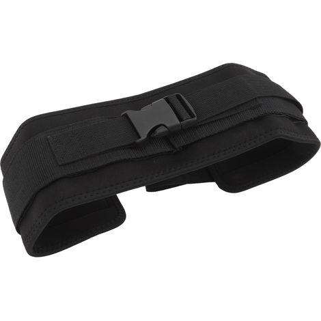 Ceinture de musculation pour les exercices de poussée des hanches : souple, confortable, longueur réglable, idéale pour soulever des haltères, faire des ponts et des squats. (1/5)