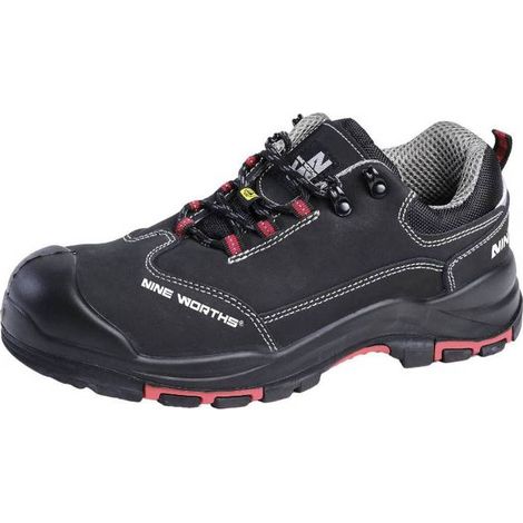 Chaussures de Sécurité Basses Tangara - Taille 44 - Noir - Résistant et Confortable - D-Work