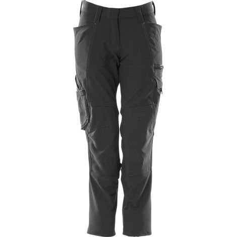 Mascot Hose ACCELERATE mit Knietaschen Damen DIAMOND CORDURA 18078 Gr. 19 schwarz (1/5)