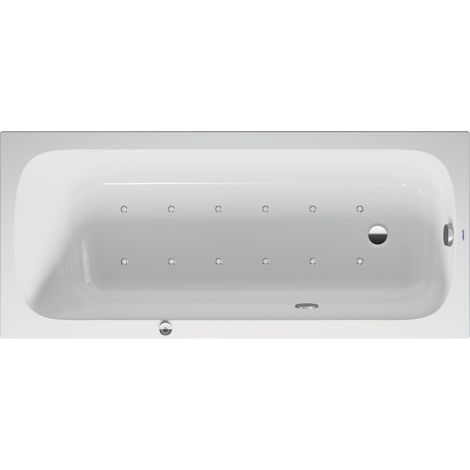 Baignoire balnéo Duravit Collection One, version à encastrer,