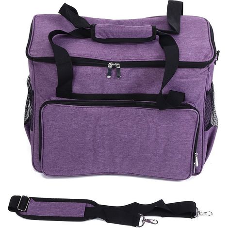 Staubschutzhülle für Nähmaschinen, lila Multifunktions-Aufbewahrungshülle, Stickzubehör und Haushalts-Schutztasche (1/5)