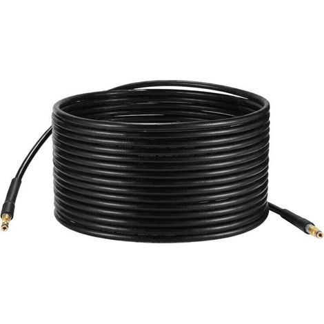 15M Rallonge de Tuyau pour Nettoyeur Haute Pression Kärcher K Series K2 K3 K4 K5 K6 K7 Karcher, 15M Flexible Tuyau de Rechange Quick Connect avec Embouts en Laiton (1/4)