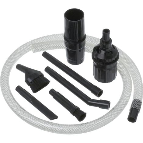 Kit de petits embouts universels pour aspirateur 30-38 mm, Noir (1/4)