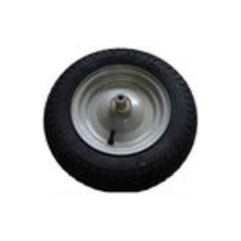Roue Complète 8" 350x8 avec Moyeu Intégré – Axe 12x124 mm