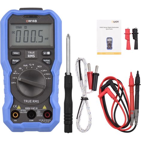 Multimètre bleutooth OW16B TRMS 5999 pts sans pile (1/5)