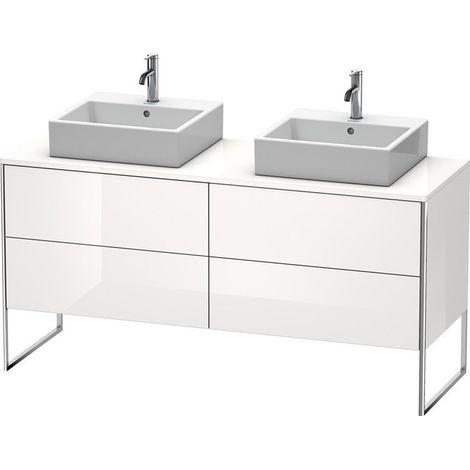 Meuble sous-vasque XSQUARE 778x1600x548mm f 2 Be blanc sdm