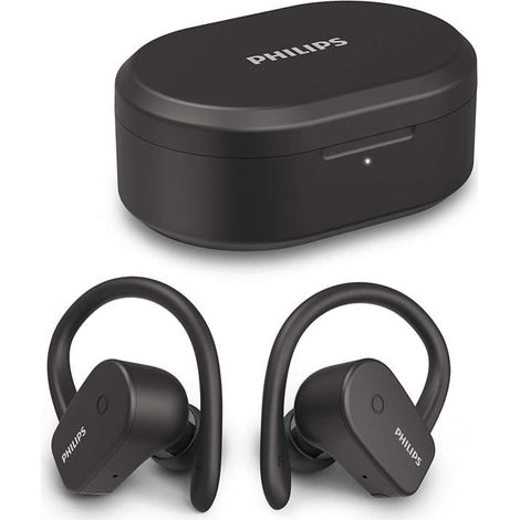 Philips TAA5205BK/00 Kopfhörer & Headset True Wireless Stereo (TWS) Ohrbügel, im Ohr Sport Bluetooth Schwarz (1/4)