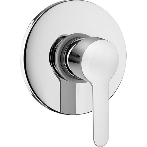 Miscelatore doccia cromato design slim P3 di Paini Rubinetterie (1/2)