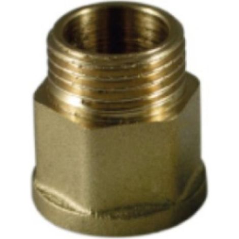FPLUS alargadera racor marsella 1/2 x 3 cms , Alargadera de laton (1/2)