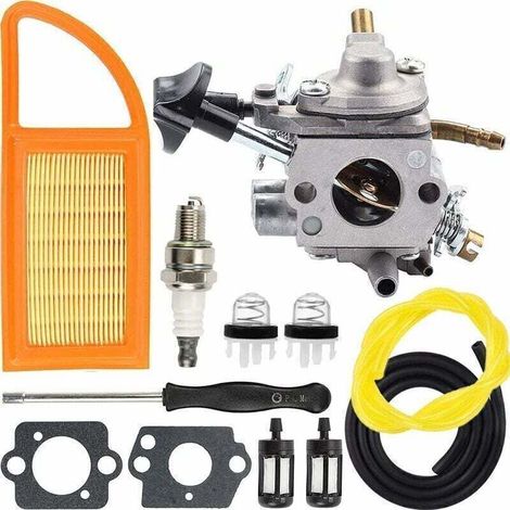 Kit Carburateur pour Souffleur Dorsal Stihl BR500 BR550 BR600 - Remplace 4282-120-0606 4282-120-0607 C1Q-S183 (1/4)
