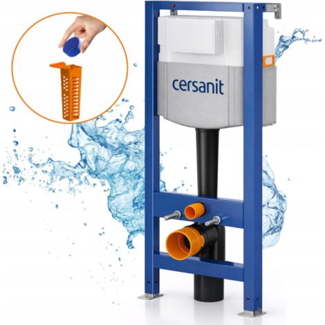 Pneumatischer WC-Rahmen Aqua 50, verdeckt eingebaut, für Cersanit K97-521 WC (1/5)