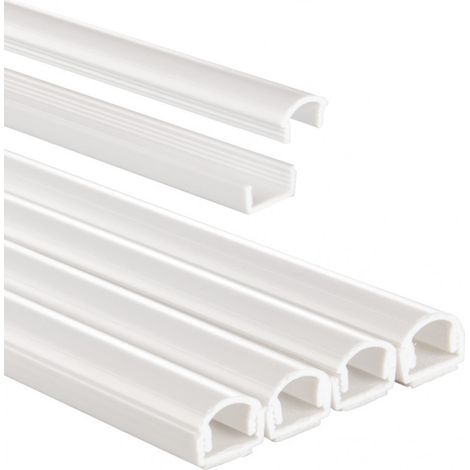 Hama Chemin de câble en PVC blanc 100 cm (1/3)
