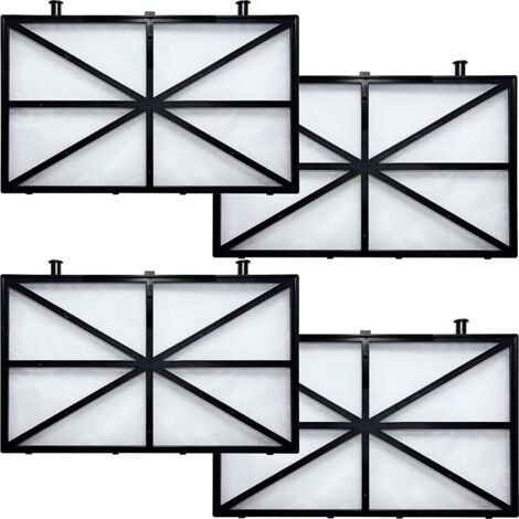 Cartouches filtrantes à ressort compatibles avec les modèles Dolphin M500, M200, M400, Wave 90, ve 65, Oasis Z5, Sigma, C3, C4 et Nautilus CC Plus. Référence : 9991433-R4 (lot de 4). (1/3)