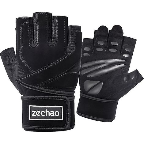Gants en cuir fibreux antidérapants pour usage sportif (1/3)