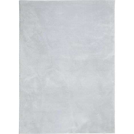 Tapis HUARTE à poils courts doux et lavable gris 160x230 (1/5)