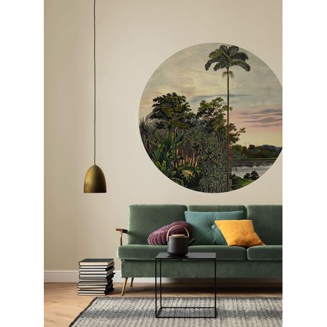 Komar Vintage Landscape 125 x 125 cm, Stickers pour les murs D1-094 (1/2)