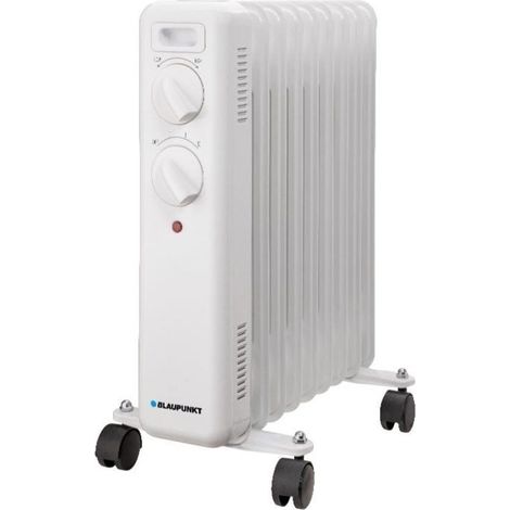 [PRODOTTO RICONDIZIONATO] Radiatore ad olio blaupunkt bp1017/ 2000w/ 9 elementi riscaldanti