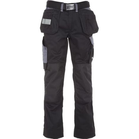 Pantalon de travail noir - gris S UNIVERSEL KW102830089080 (1/5)
