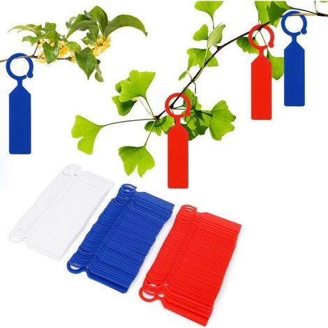 150 pièces d'étiquettes de jardin circulaires, suspendues, imperméables, étiquettes - adaptées aux arbres fruitiers, fleurs, pépinières, étiquettes de pots de légumes d'extérieur (1/3)